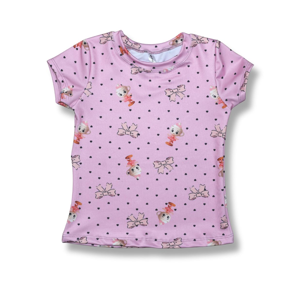 Remera Ballerina Capuchina Lycra Premium