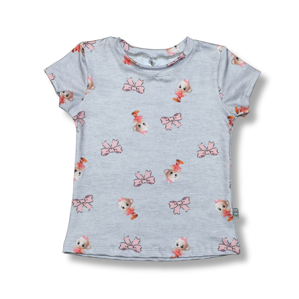 Remera Ballerina Capuchina Lycra Premium
