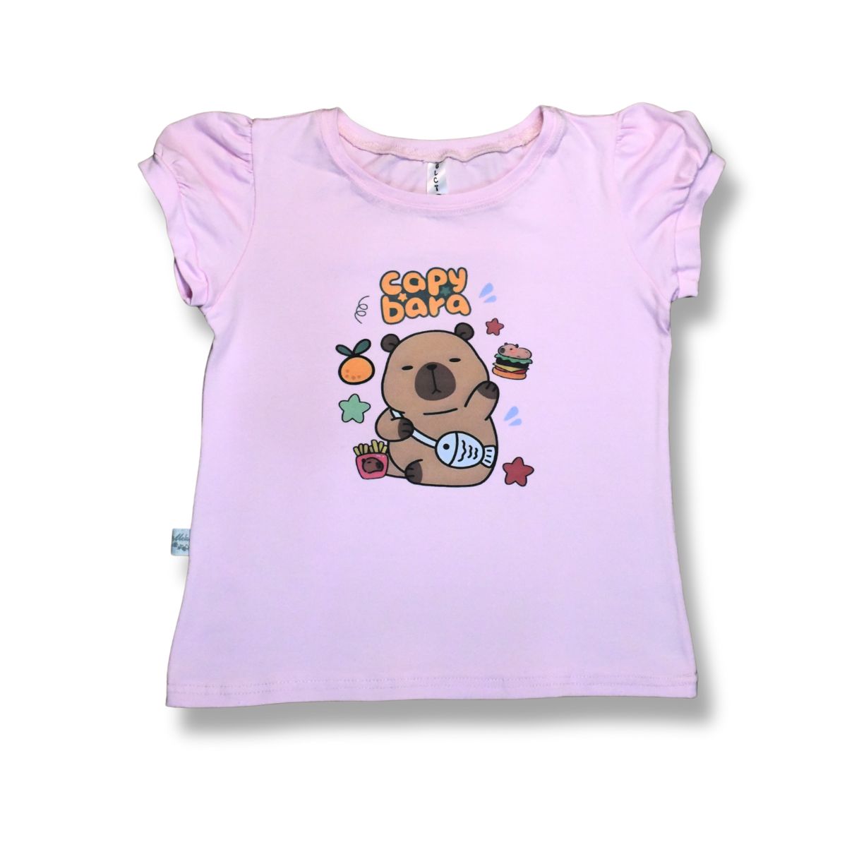 Remera Capibara algodon con lycra Premium