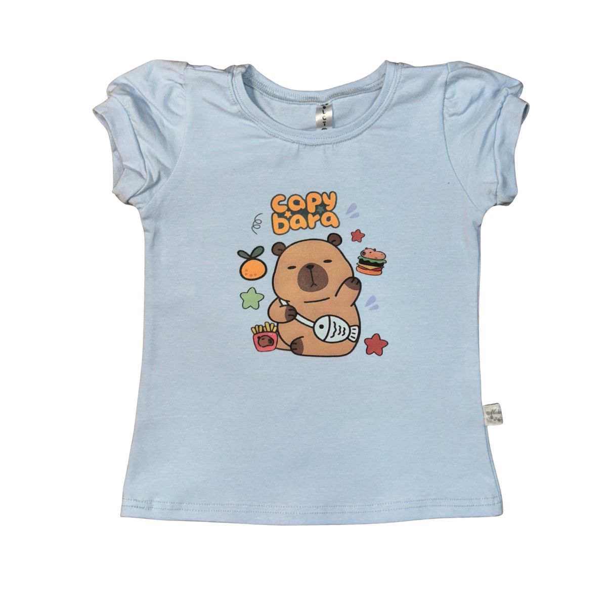 Remera Capibara algodon con lycra Premium