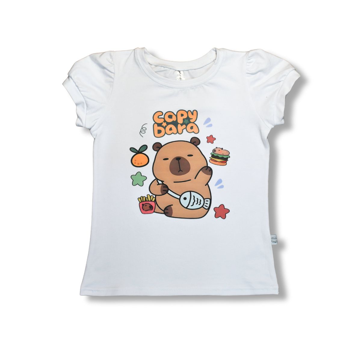 Remera Capibara algodon con lycra Premium