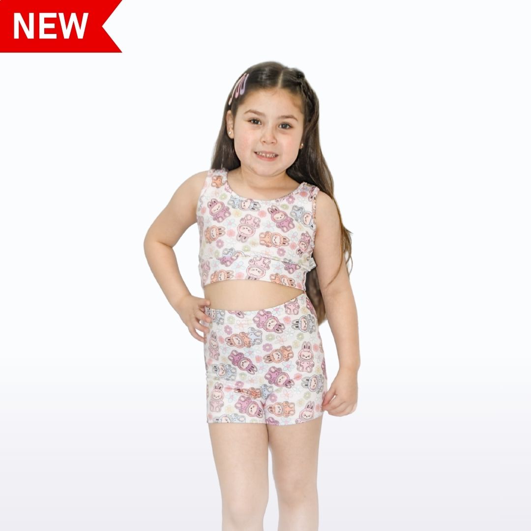 Conjunto Top Labubu Lycra Premium