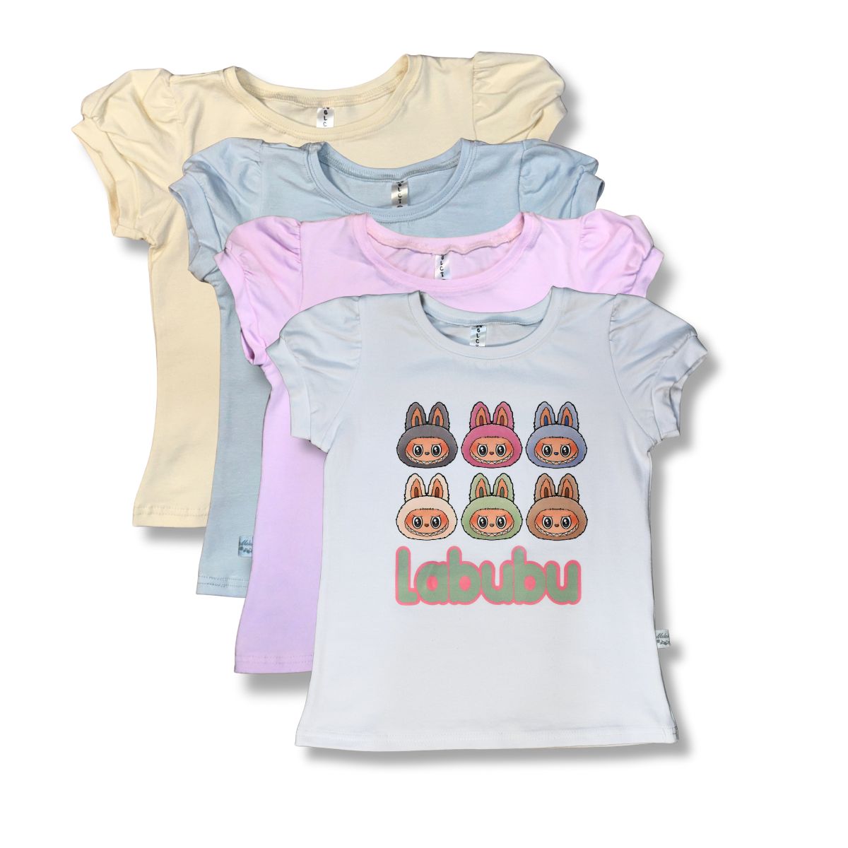 Remera Labubu Algodon con lycra Premium
