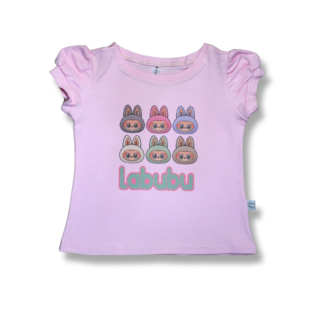 Remera Labubu Algodon con lycra Premium