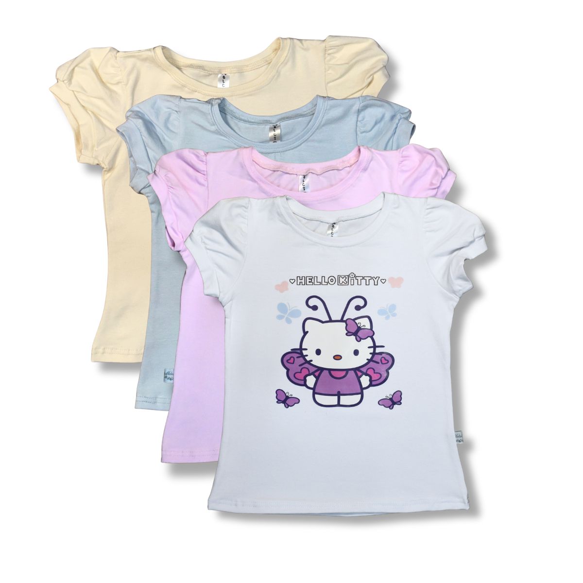 Remera Hello Kitty Algodon con lycra Premium
