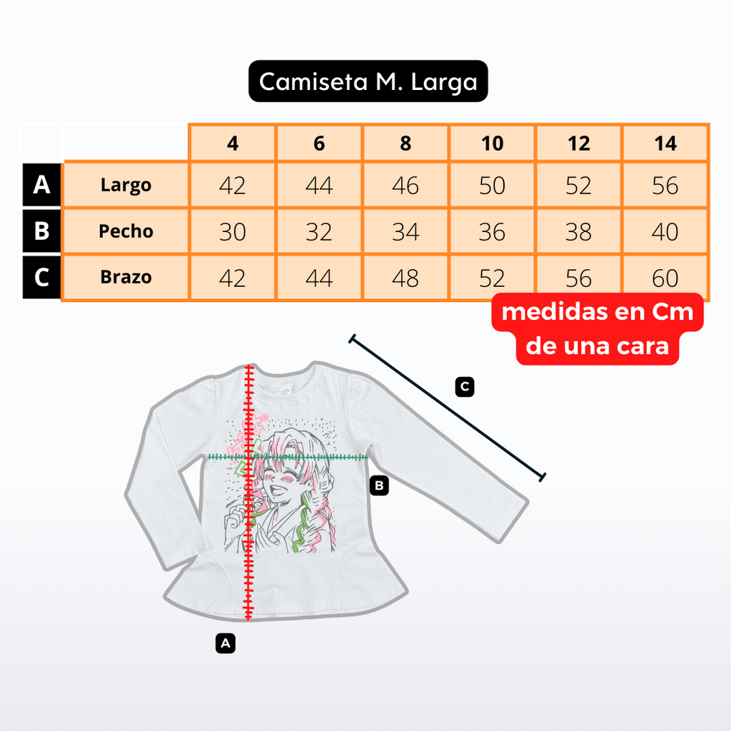 Camiseta Manga Larga JERSEY / estampada