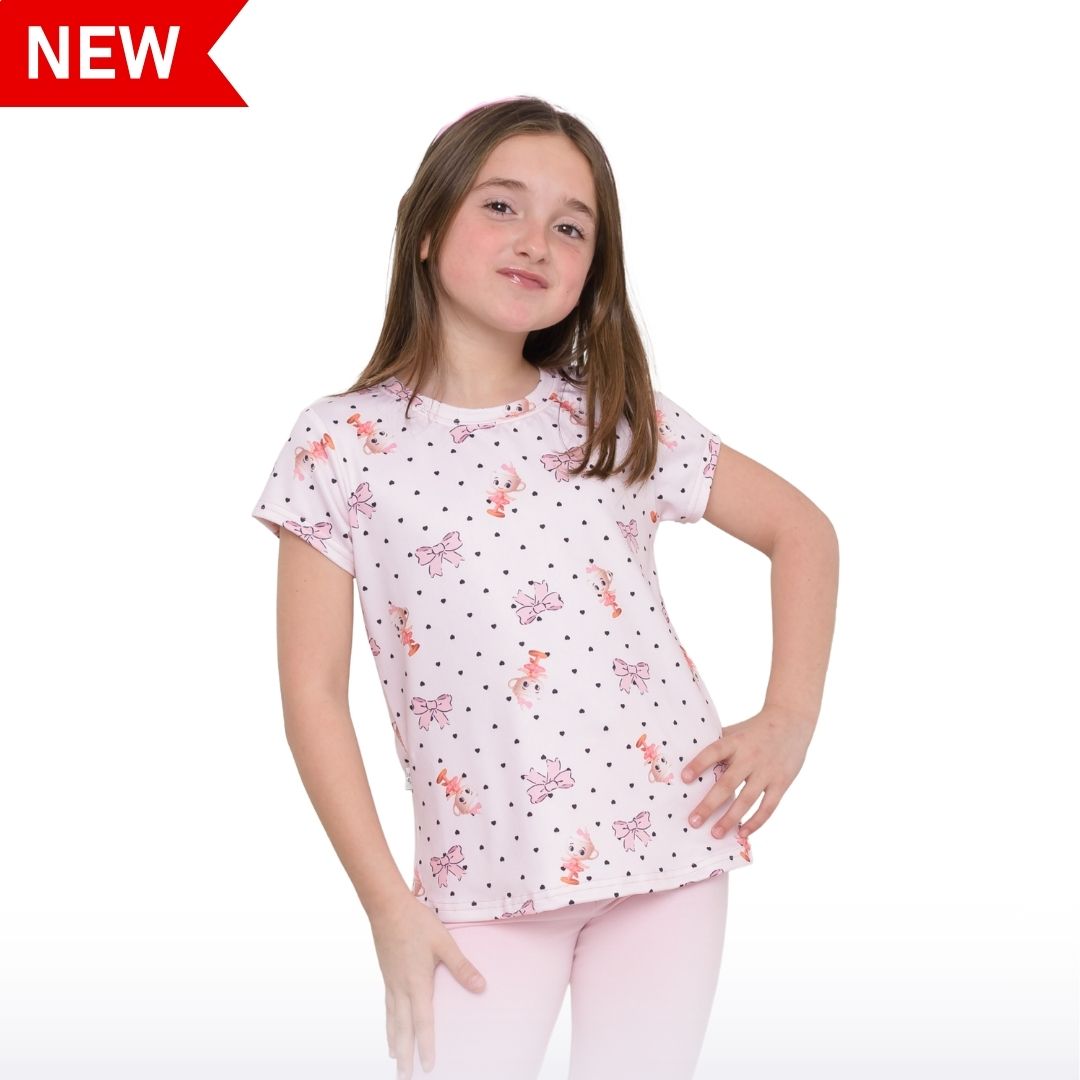 Remera Ballerina Capuchina Lycra Premium