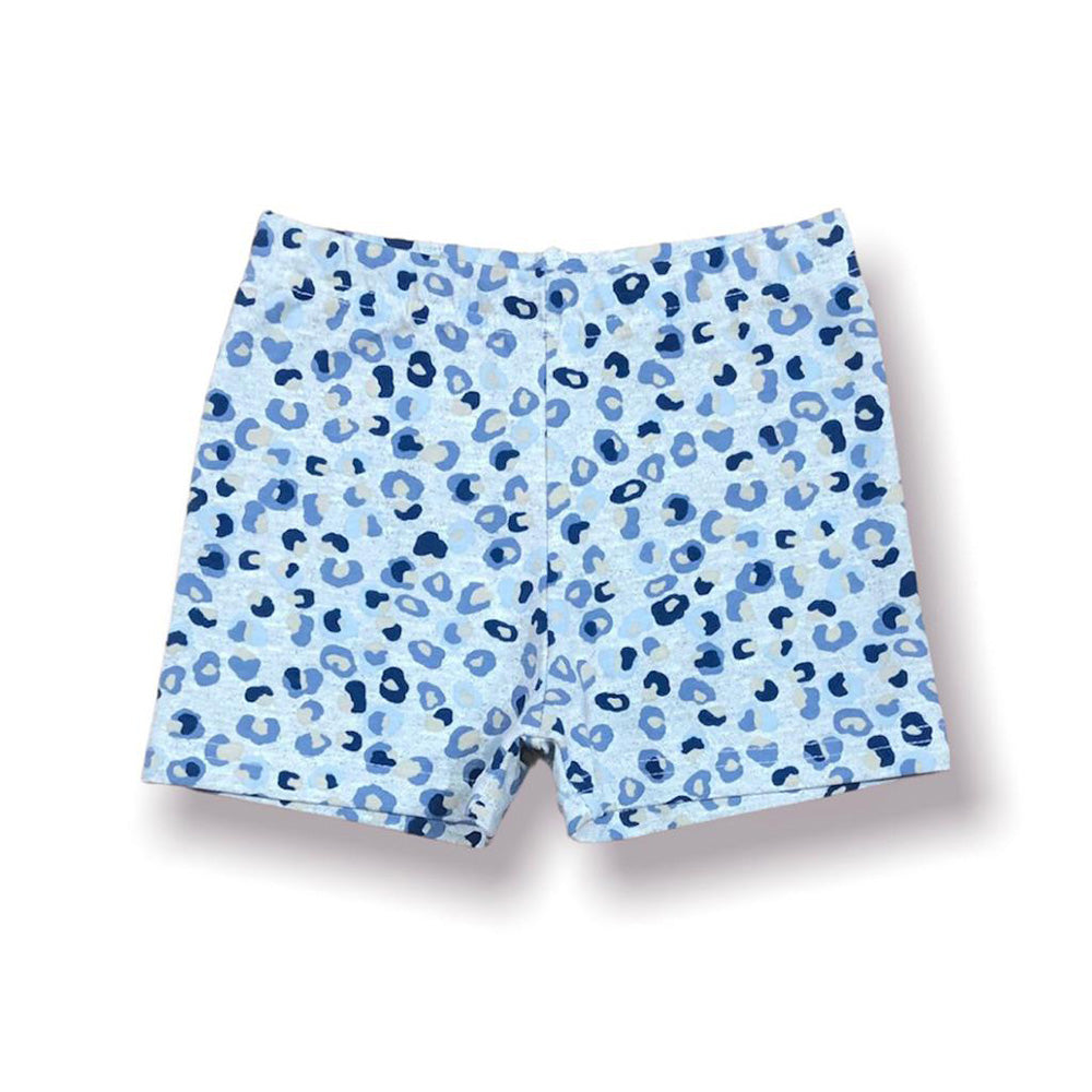 Short de  Algodón con Lycra Estampada en Print