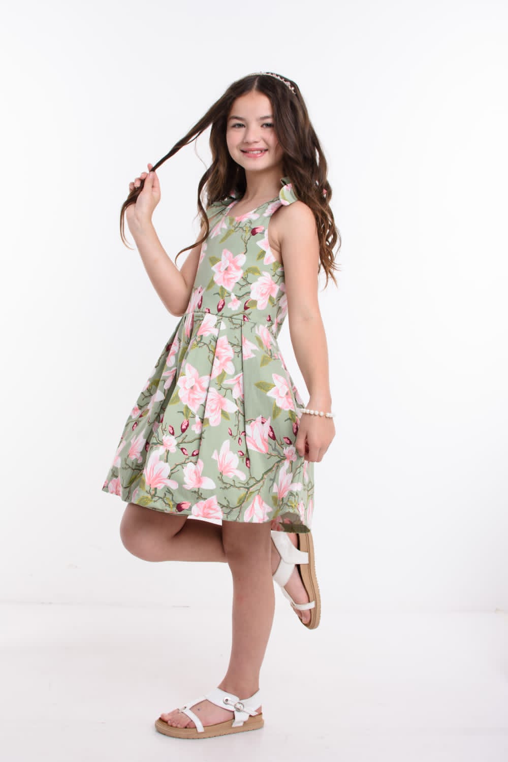 Vestido Nena Bengalina Elastizada Premium