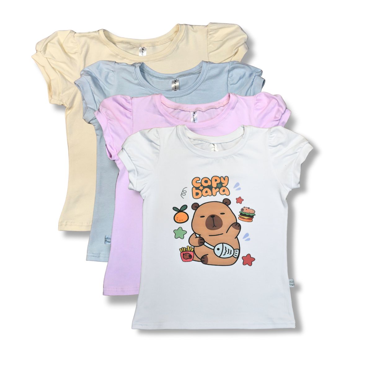 Remera Capibara algodon con lycra Premium