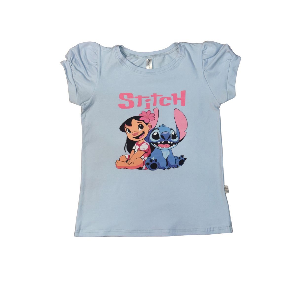 Remera Stitch Algodon con lycra Premium