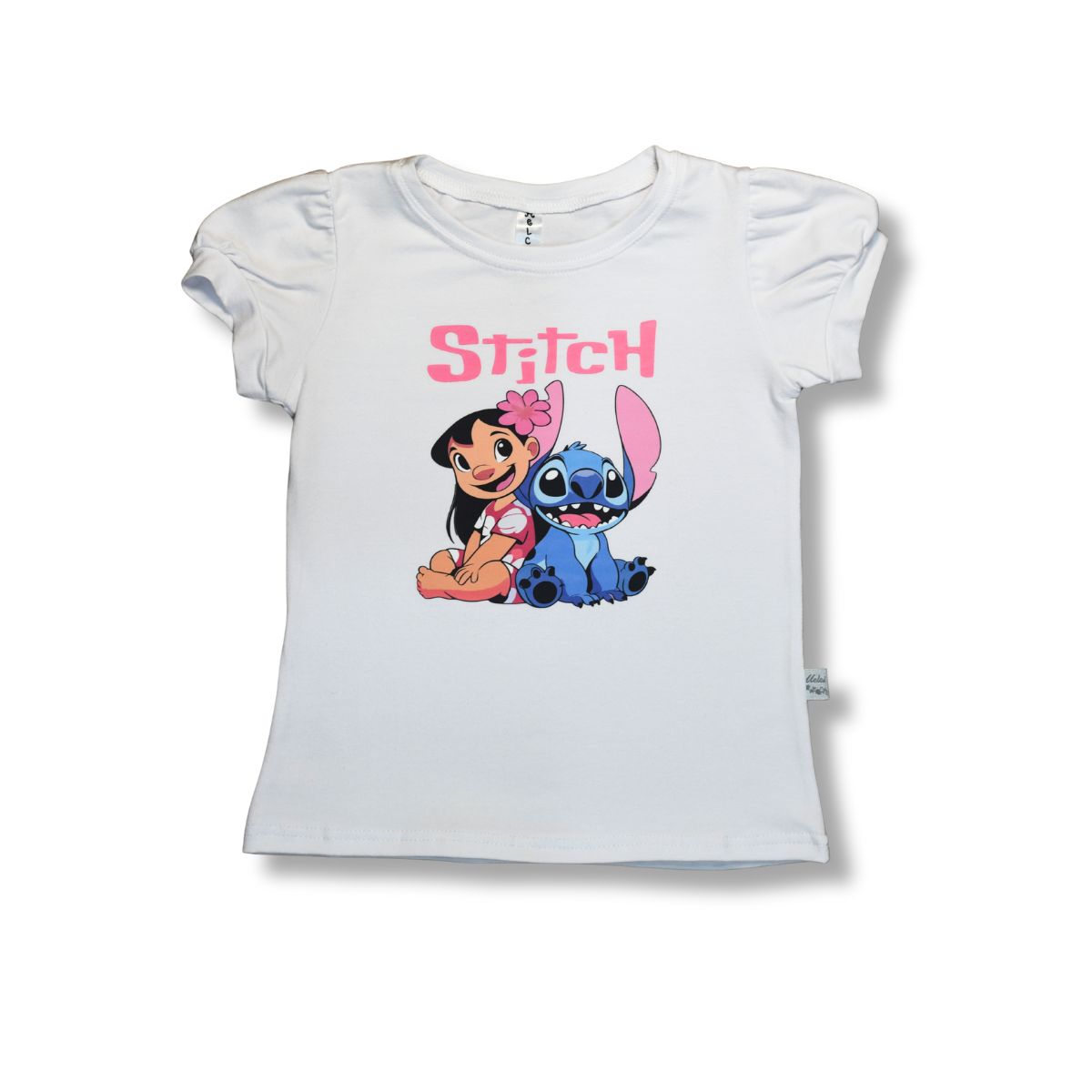 Remera Stitch Algodon con lycra Premium