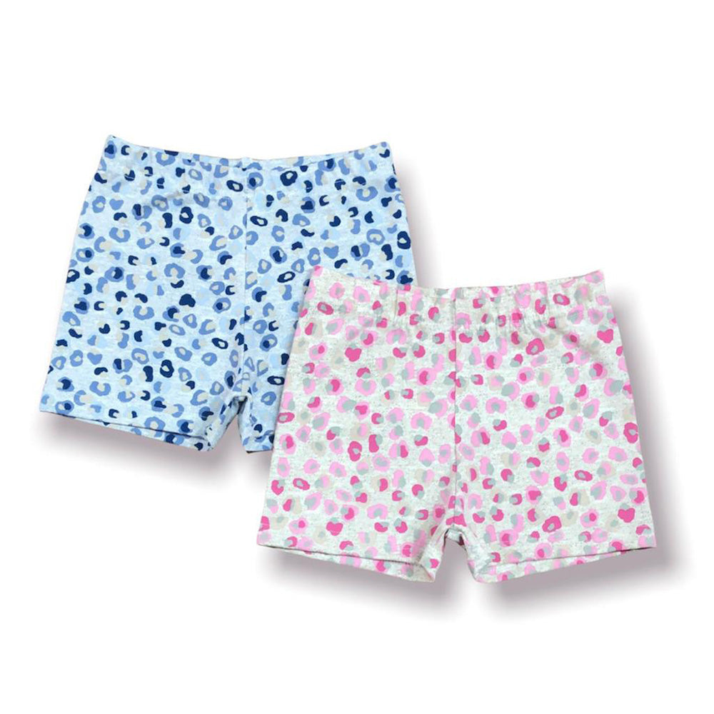 Short de  Algodón con Lycra Estampada en Print