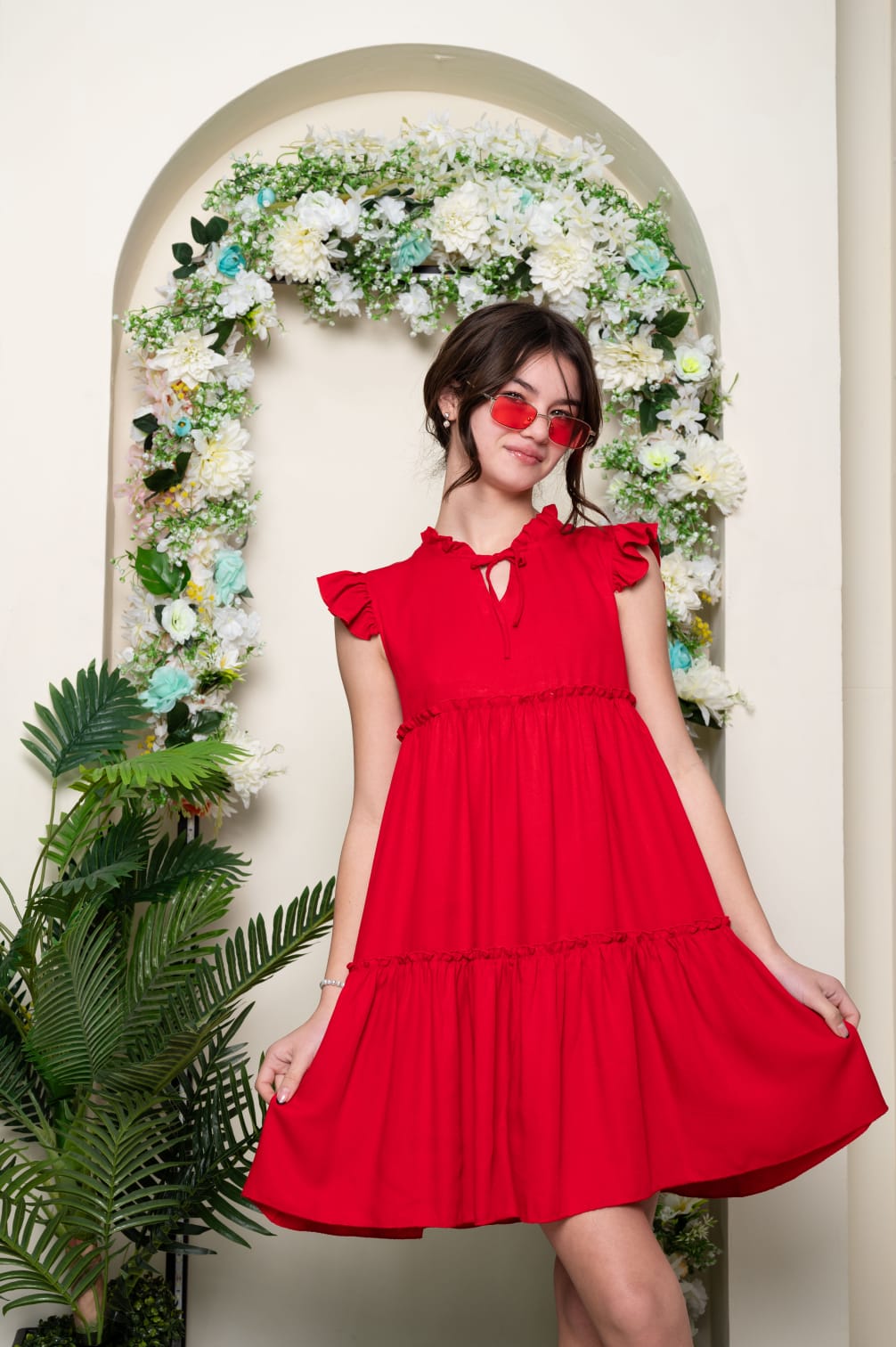 Vestido - Rayón con viscosa - Nueva Temporada